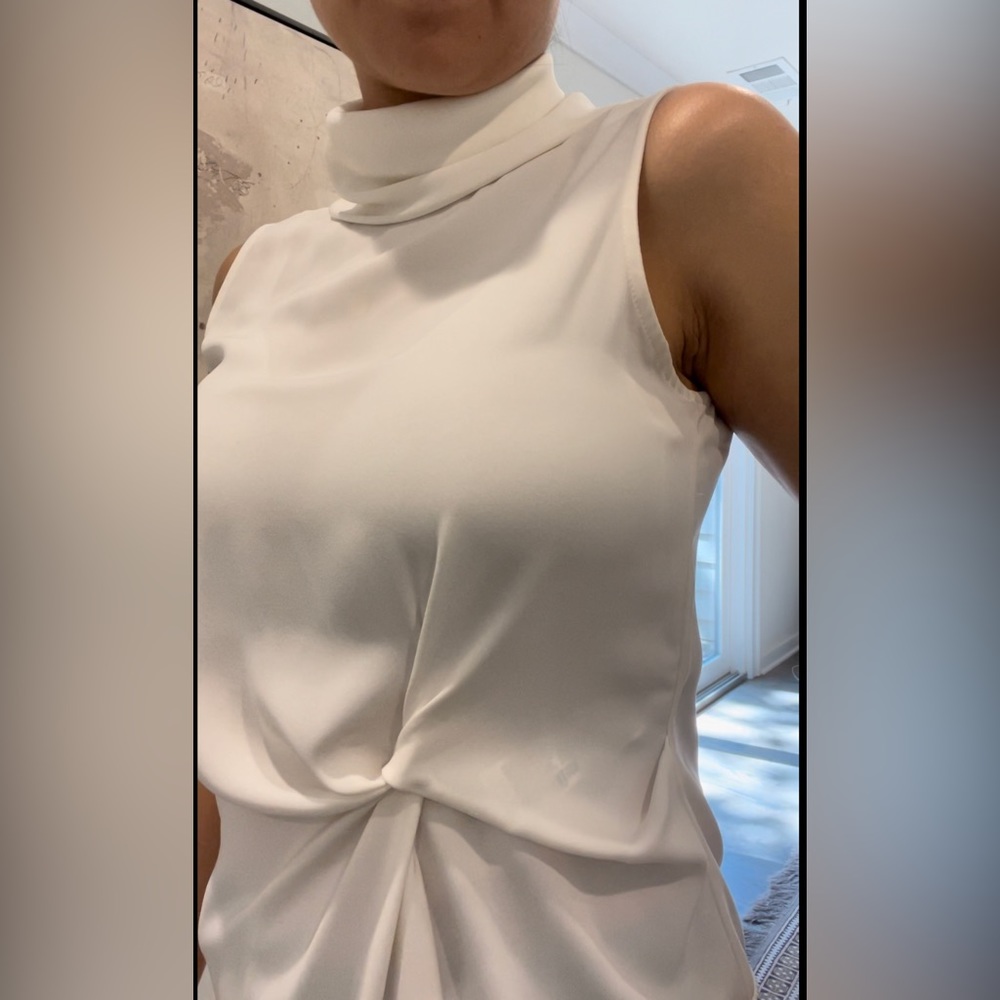 Zara sleeves blouse with side knot